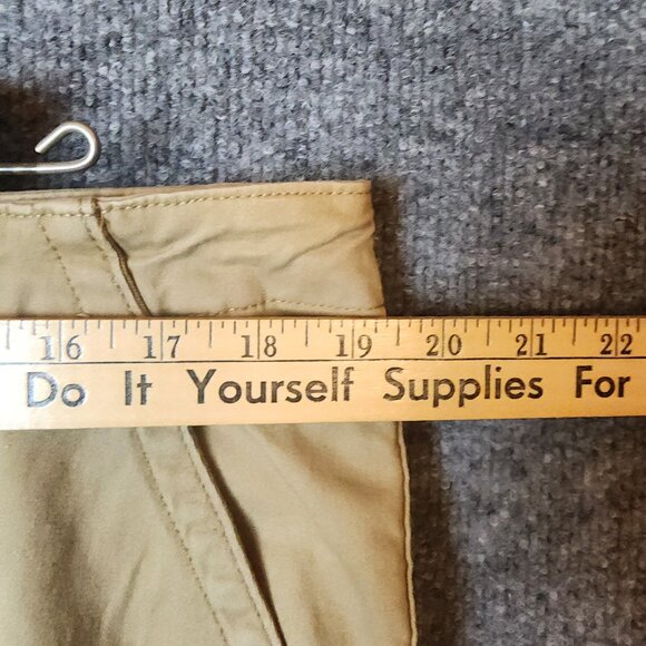 Wrangler Men Stretch Taper Leg Regular Fit Cargo Pants 38x30 Multi-Pockets Beige - Picture 7 of 13